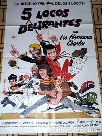 Kino: 5 locos delirantes afiche los hermanos charles 23124