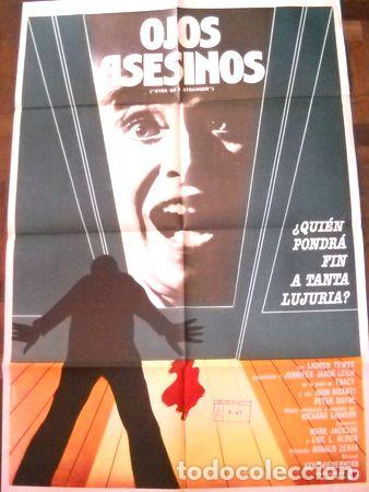 Kino: afiche cine ojos asesinos ken wiederhorn terror eyes of stra