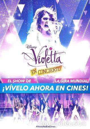 Kino: poster original cine violetta en concierto