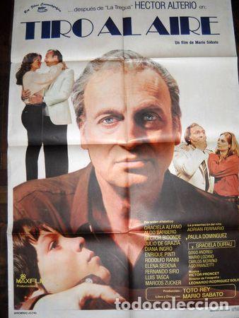 Kino: afiche cine tiro al aire hector alterio graciela alfano cine