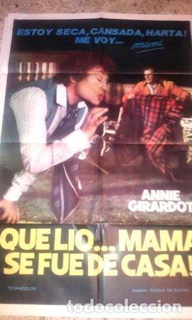 Kino: afiche que lio mama se fue de casa