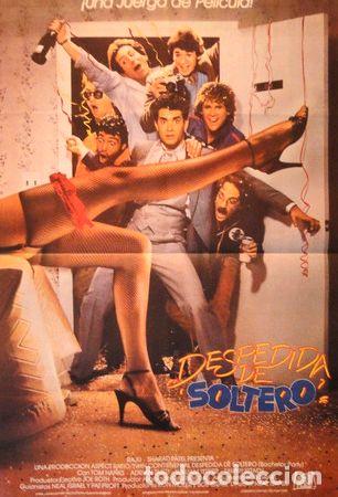 Kino: afiche despedida de soltero 1984 original cine
