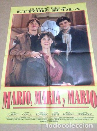 Kino: mario maria y mario afiche de cine original 442