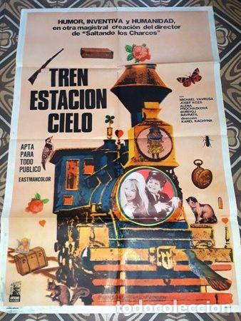 Kino: tren estacion cielo afiche mvavrusa jkoza bnavratil 23224