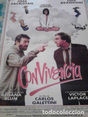 Kino: brandoni y sacristan afiche convivencia