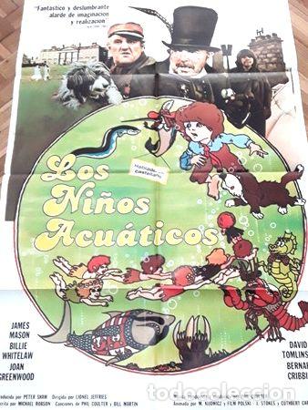Kino: afiche cine los ninos acuaticos lionel jeffries infantil biz