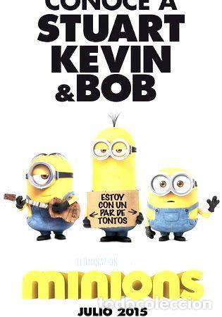 Kino: poster original cine minions stuart kevin bob