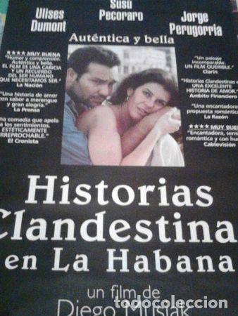 Kino: afiche historias clandestinas en la habana