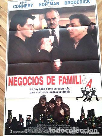 Kino: afiche cine negocios de familia sean connery dustin hoffman