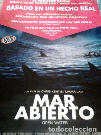 Cine: afiche mar abierto - Foto 1