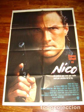 Kino: afiche nico above the law argentina movie poster 1988 seagal