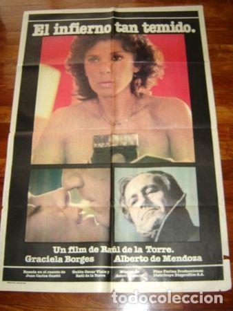 Kino: afiche el infierno tan temido graciela borges 1980
