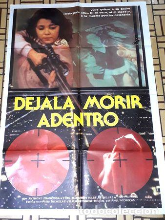 Kino: dejala morir adentro afiche anthony francis sdanning 23101