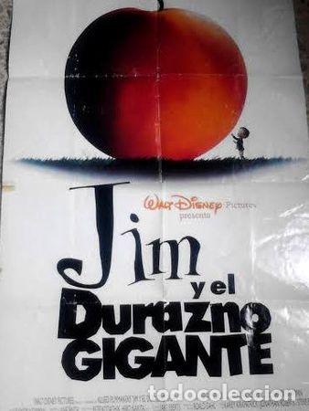 Kino: afiche jim y el durazno gigante 1996