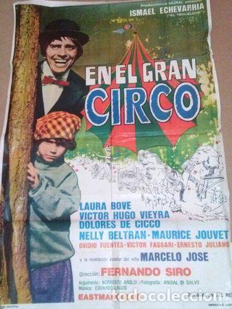 Kino: en el gran circo afiche laura bove hugo vieyra 556