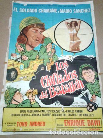 Kino: los chiflados del batallon afiche m sanchez a aguirre 411
