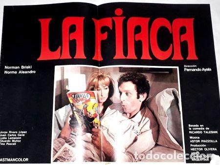 Kino: la fiaca afiche poster norman briski norma aleandro a63