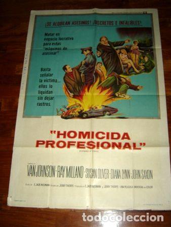 Kino: afiche de cine homicida profesional ray milland john saxon