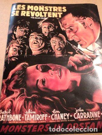 Kino: poster pelicula les monstres se revoltent 27x43