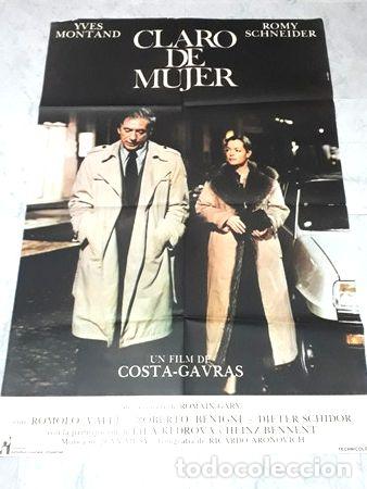 Kino: claro de mujer afiche yves montand romy schneider 300