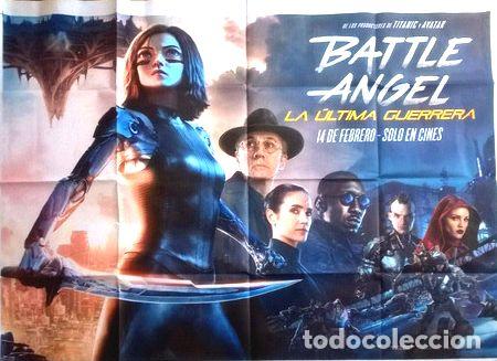 Kino: afiche de calle alita battle angel robert rodriguez anime
