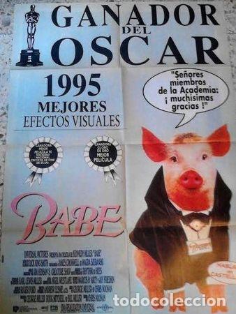 Cine: afiche babe - Foto 1