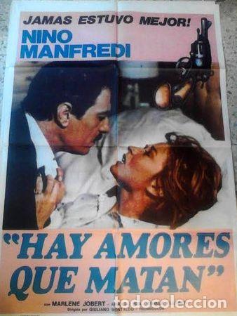 Kino: nino manfredi afiche hay amores que matan