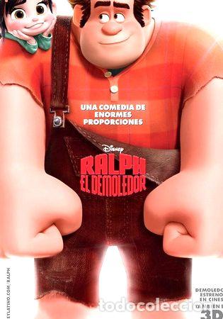 Kino: poster original cine ralph el demoledor
