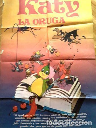 Kino: afiche cine katy la oruga dibujos animados silvia roche bell