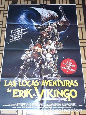 Kino: las locas aventuras de erik el vikingo afiche trobbins 821