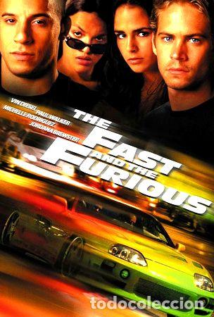 Kino: posters fast furious rapido y furioso combo 9x 45x30 cm