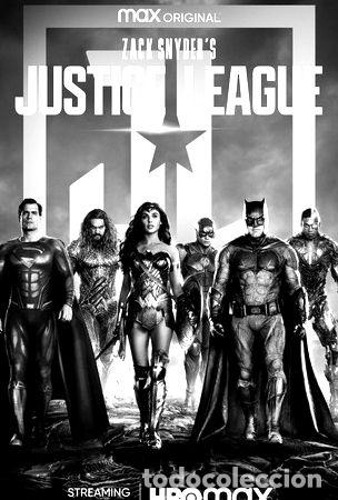 Kino: posters justice league snyder cut cine peliculas 45x30 cm