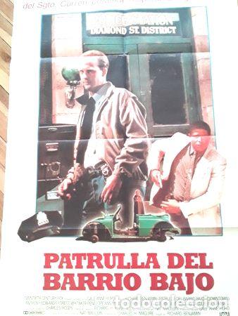 Kino: afiche cine patrulla del barrio bajo anthony edwards downtow