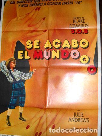 Kino: afiche cine se acabo el mundoo blake edwards henry mancini