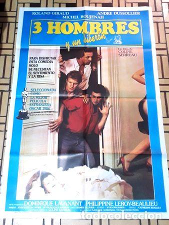 Kino: 3 hombres y un biberon afiche rgiraud adussollier 23122