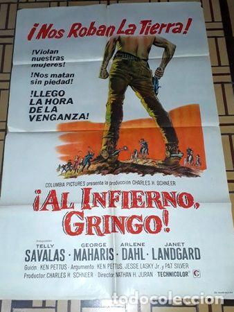 Kino: al infierno gringo afiche telly savalas george maharis 858