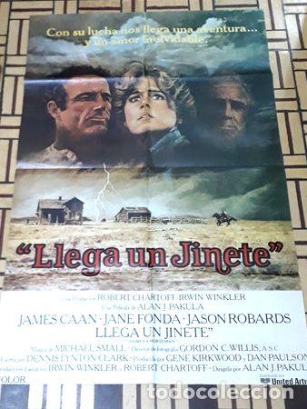 Kino: llega un jinete afiche james caan jane fonda 123