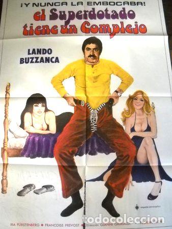 Kino: afiche cine el superdotado tiene un complejo lando buzzanca