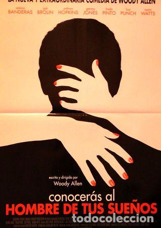 Kino: afiche woody allen conoceras al hombre de tus suenos cine