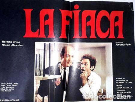 Kino: la fiaca afiche poster norman briski norma aleandro a59