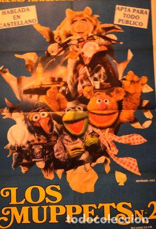 Kino: afiche los muppets 1982 jim henson original cine