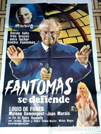 Kino: fantomas se defiende afiche louis de funes mdemongeot f41