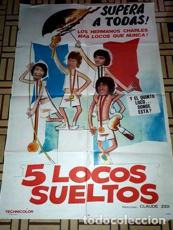 Kino: 5 locos sueltos afiche claude zidi 640