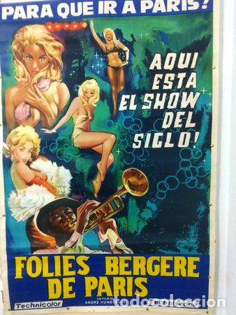 Kino: posters afiche de cine folies bergere de paris