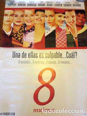 Kino: poster de 8 mujeres