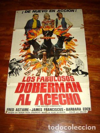 Kino: afiche de cine los fabulosos doberman al acecho fred astaire