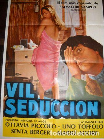 Kino: afiche cine vil seduccion salvatore samperi ottavia piccolo