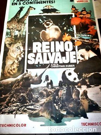 Kino: poster gigante de cine reino salvaje