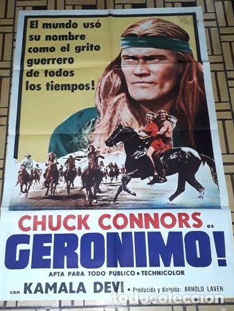 Kino: geronimo afiche chuck connor kamala devi 23147