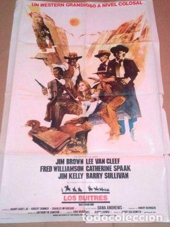 Kino: afiche de cine los buitres jim brown sullivan 516